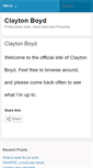 Mobile Screenshot of claytonboyd.com